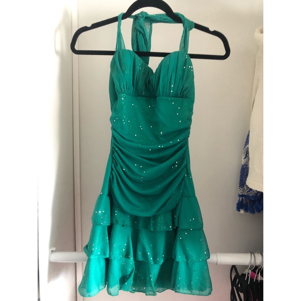 Green dress